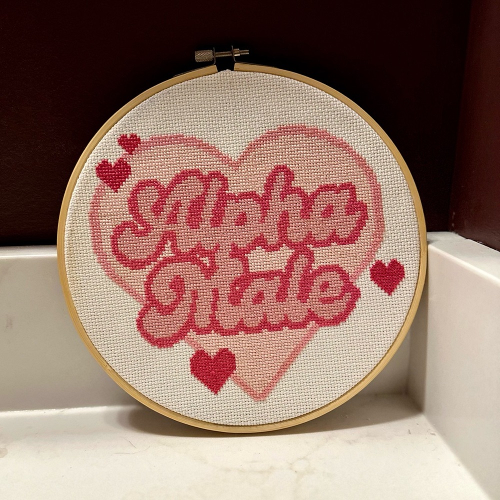 “Alpha Male” Cute Cross Stitch